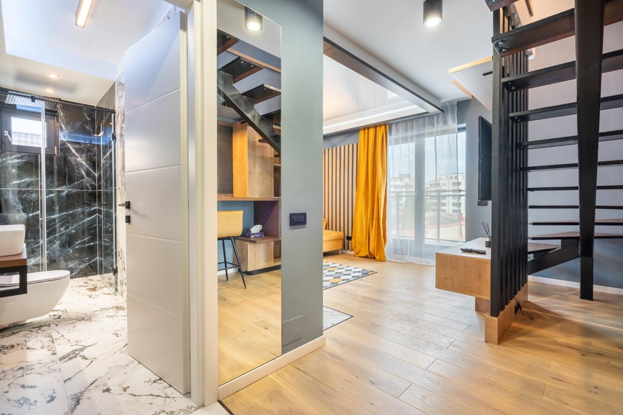 Sunflower - Chic Loft In Tineretului Bukares Bagian luar foto