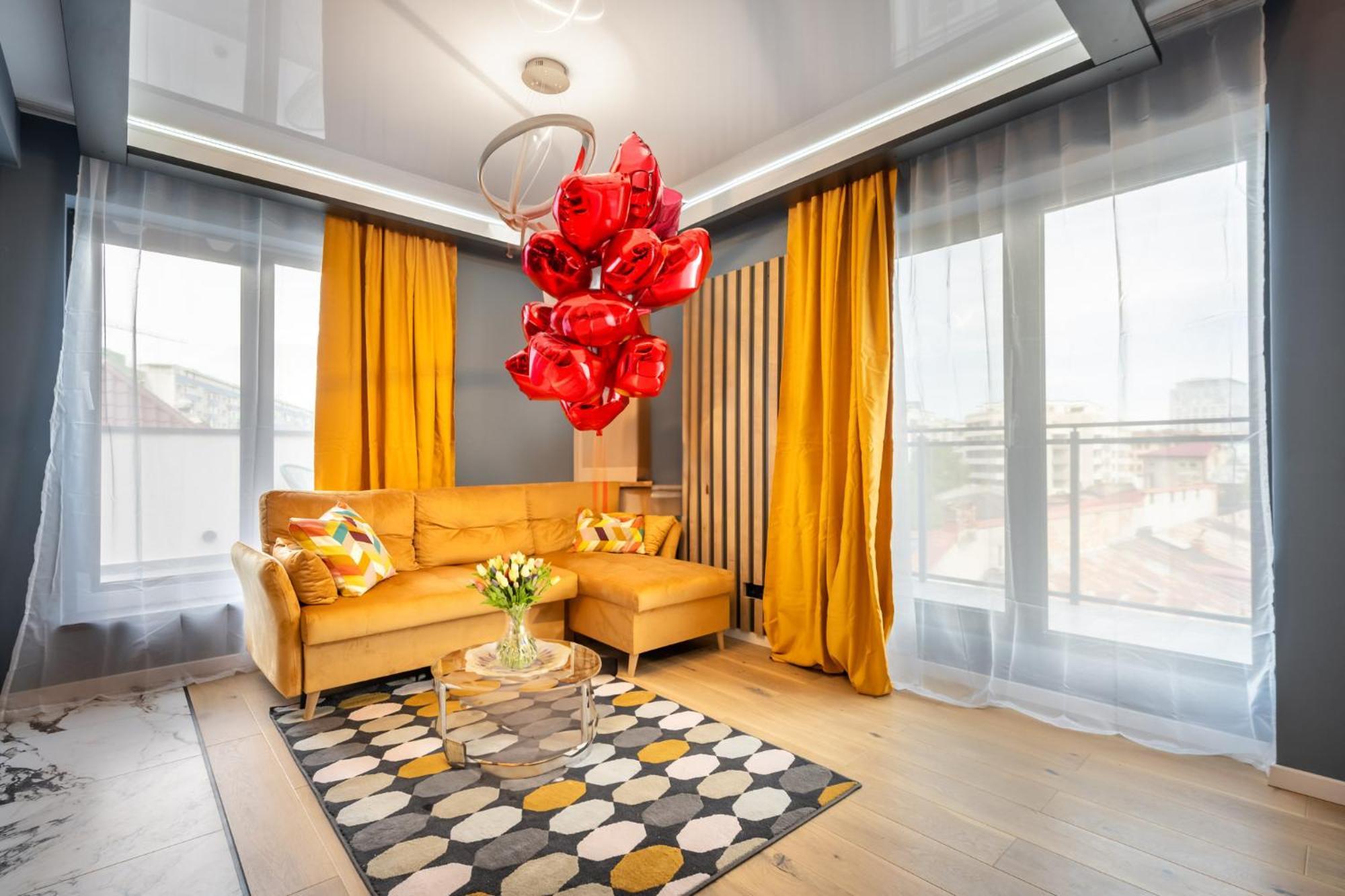 Sunflower - Chic Loft In Tineretului Bukares Bagian luar foto